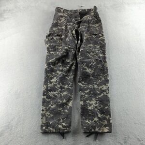 Rothco Pants‎ Mens Small Regular Gray Digital Camo BDU Cargo Drawstring Army